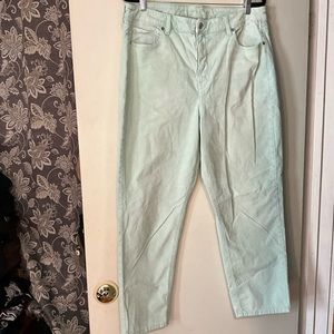 American Eagle Corduroy Mom Straight Jean